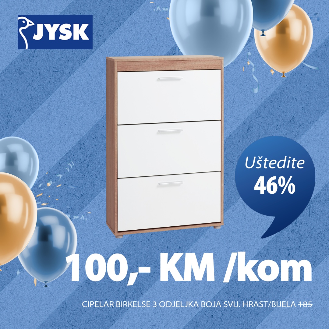 Jysk TOP SNIŽENJE – akcija do 15.4.2025.