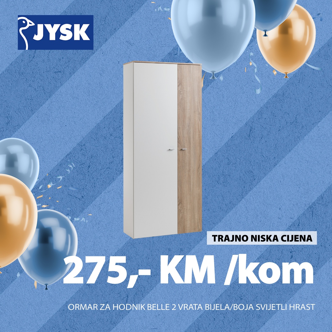 Jysk TOP SNIŽENJE – akcija do 15.4.2025.