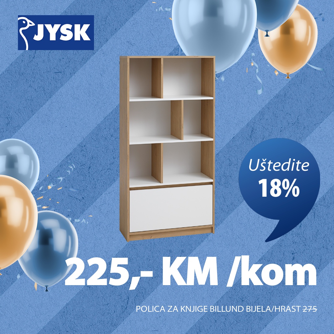 Jysk TOP SNIŽENJE – akcija do 15.4.2025.