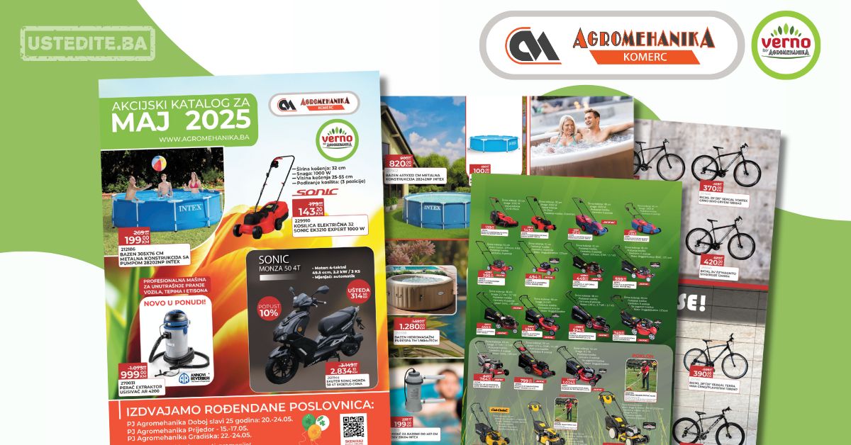 Verno by Agromehanika katalog maj 2025.