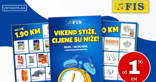 Fis vikend akcija 24-26.4.2025.
