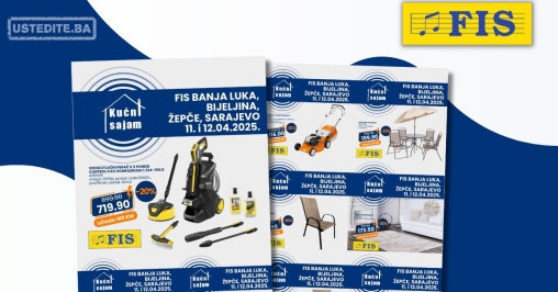 Fis KUĆNI SAJAM 11-12.4.2025.