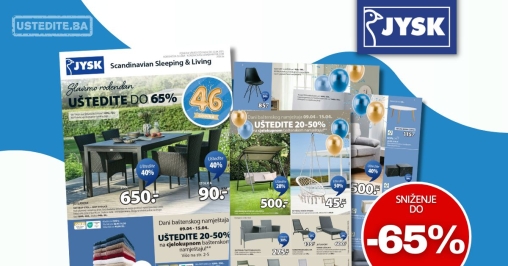 Jysk katalog 9-22.4.2025.