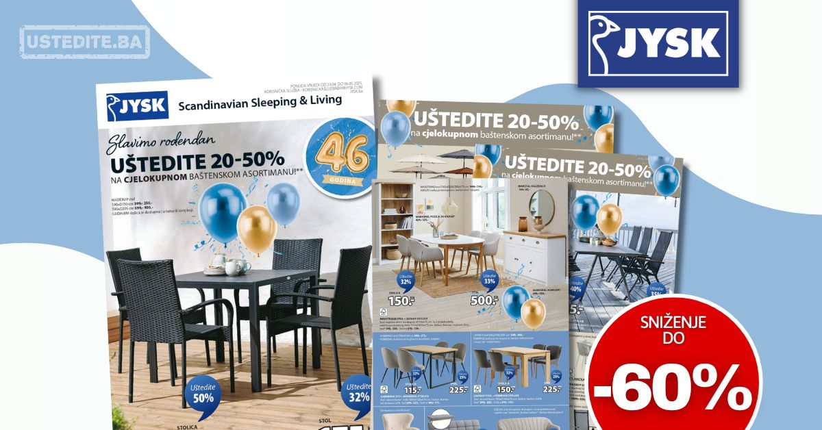 Jysk katalog 23.4-6.5.2025.