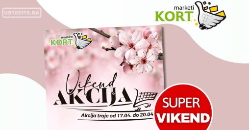 Kort vikend akcija 17-20.4.2025.