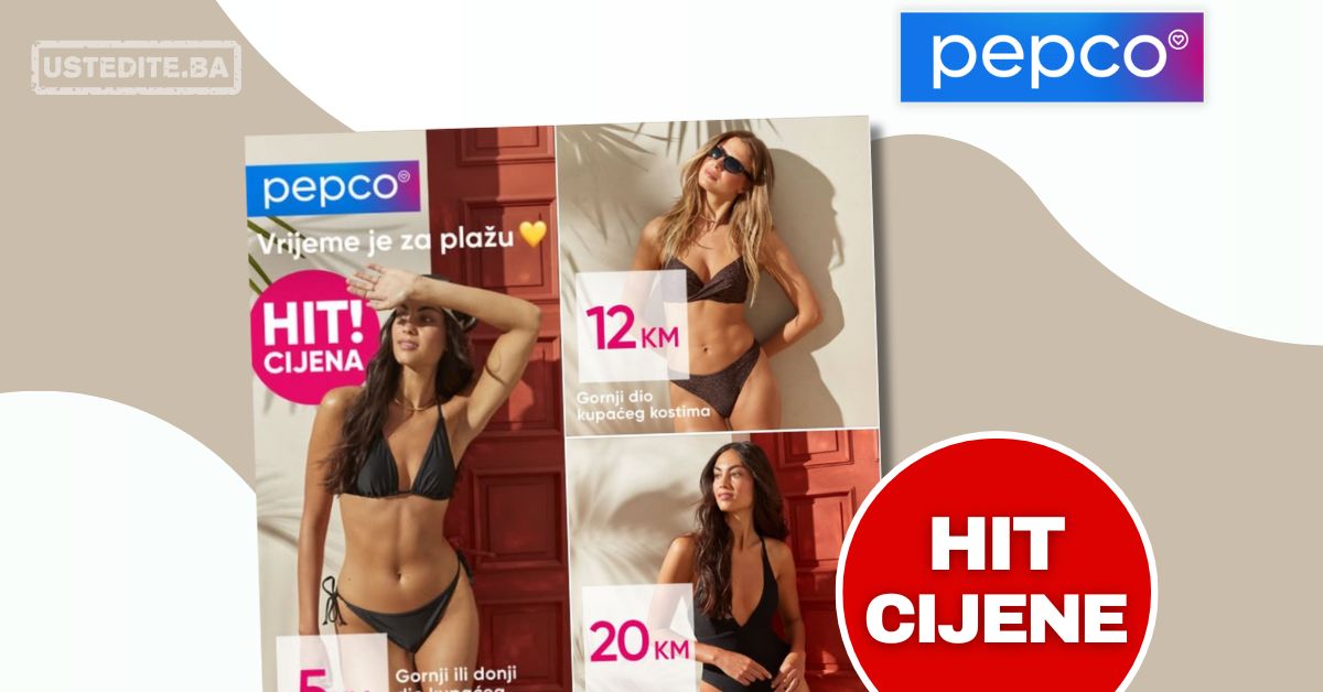 Pepco KUPAĆI KOSTIMI– akcija do 7.5.2025.