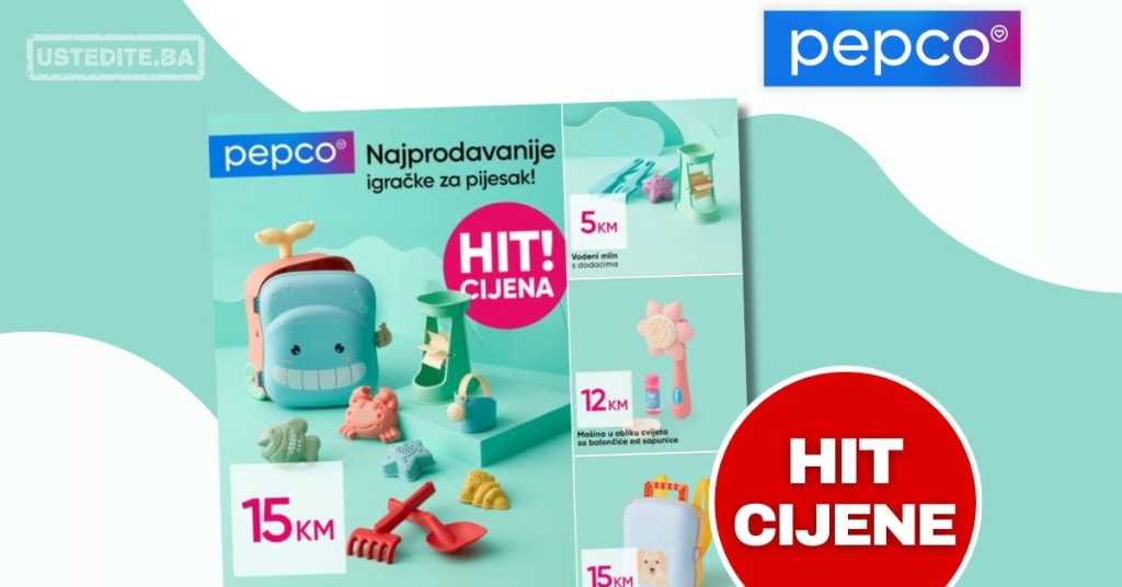 Pepco IGRAČKE ZA PIJESAK – akcija do 7.5.2025.