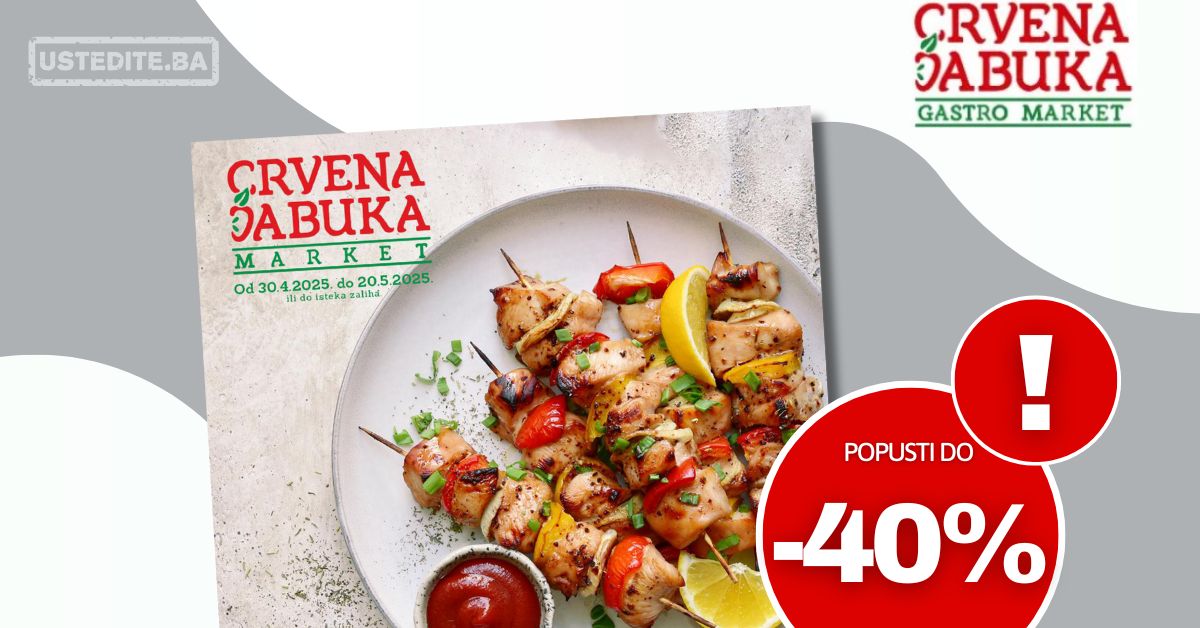 Crvena jabuka katalog 30.4-20.5.2025.