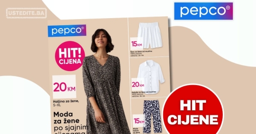 Pepco ODJEĆA ZA ŽENE - akcija do 23.04.2025.