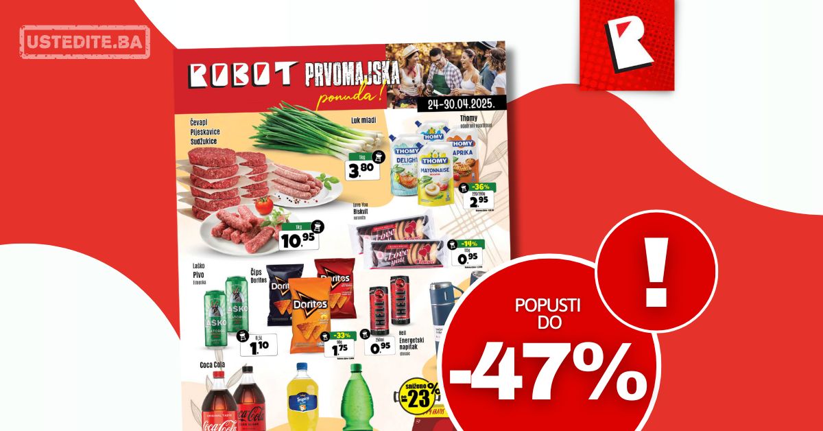 Robot PRVOMAJSKA AKCIJA 24-30.4.2025.