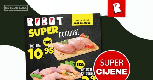 Robot akcija SVJEŽE MESO 11-12.4.2025.