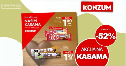 Konzum AKCIJA NA KASAMA 14-16.4.2025.