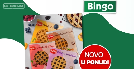 Bingo NOVO U PONUDI – Crostata od aprila 2025.