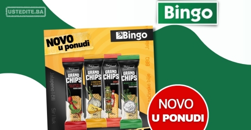 Bingo NOVO U PONUDI – GRAND CHIPS od aprila 2025.