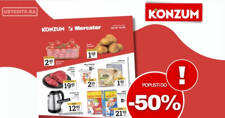 Konzum katalog 29.4-12.5.2025.