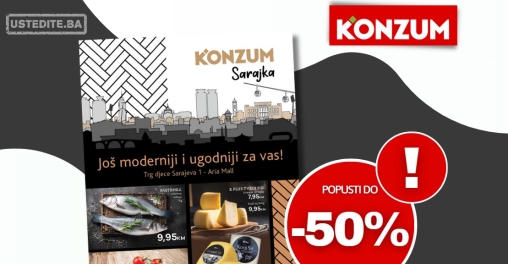 Konzum SARAJKA 28.4-11.5.2025.