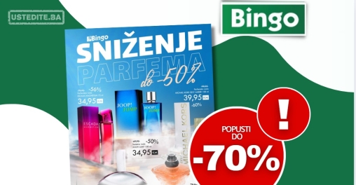 Bingo akcija PARFEMI 14-30.4.2025.