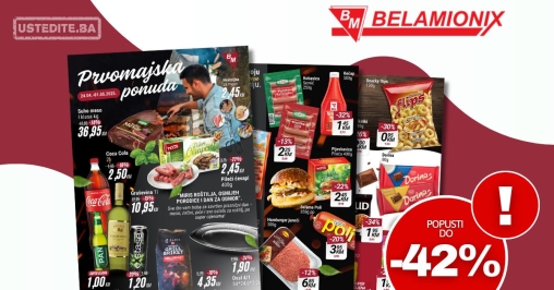 Belamionix PRVOMAJSKA AKCIJA 24.4-1.5.2025.