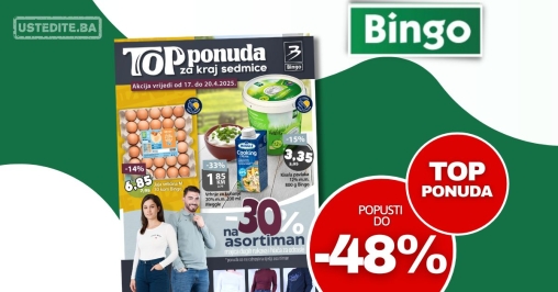 Bingo vikend akcija 17-20.4.2025.