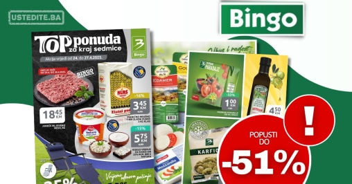 Bingo vikend akcija 24-27.4.2025.