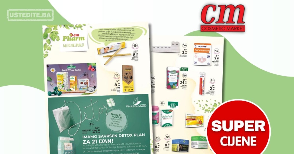 CM Pharm katalog – sniženje do 16.5.2025.