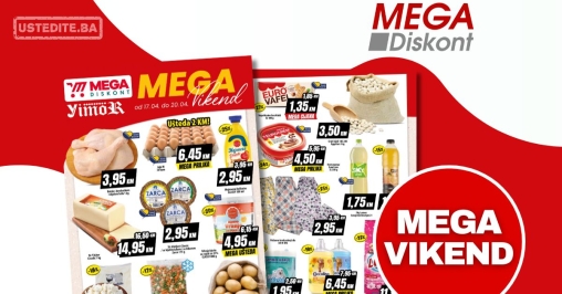 Mega Diskont vikend akcija 17-20.4.2025.