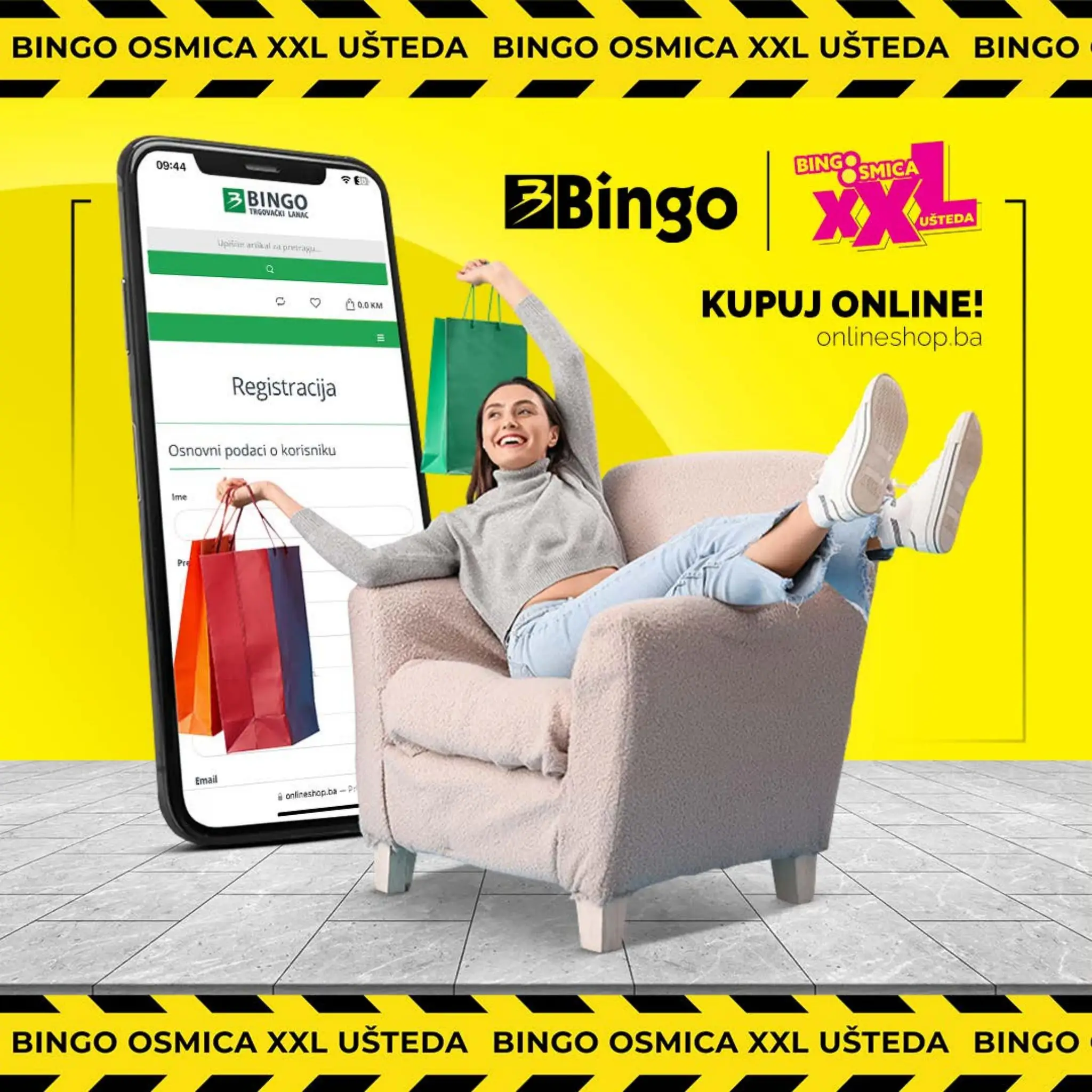 Bingo osmica – XXL ušteda 28.4-5.5.2025.