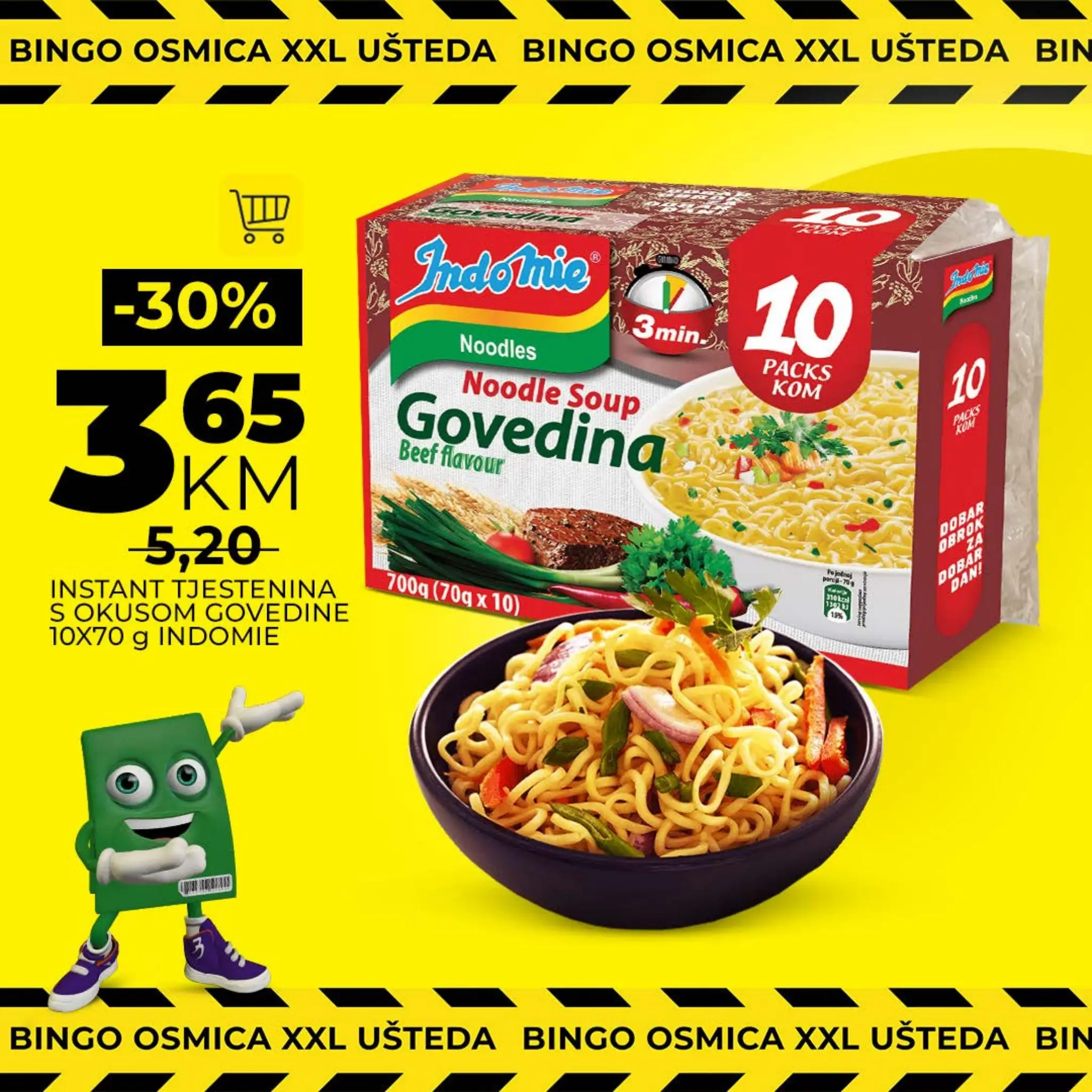 Bingo osmica – XXL ušteda 28.4-5.5.2025.