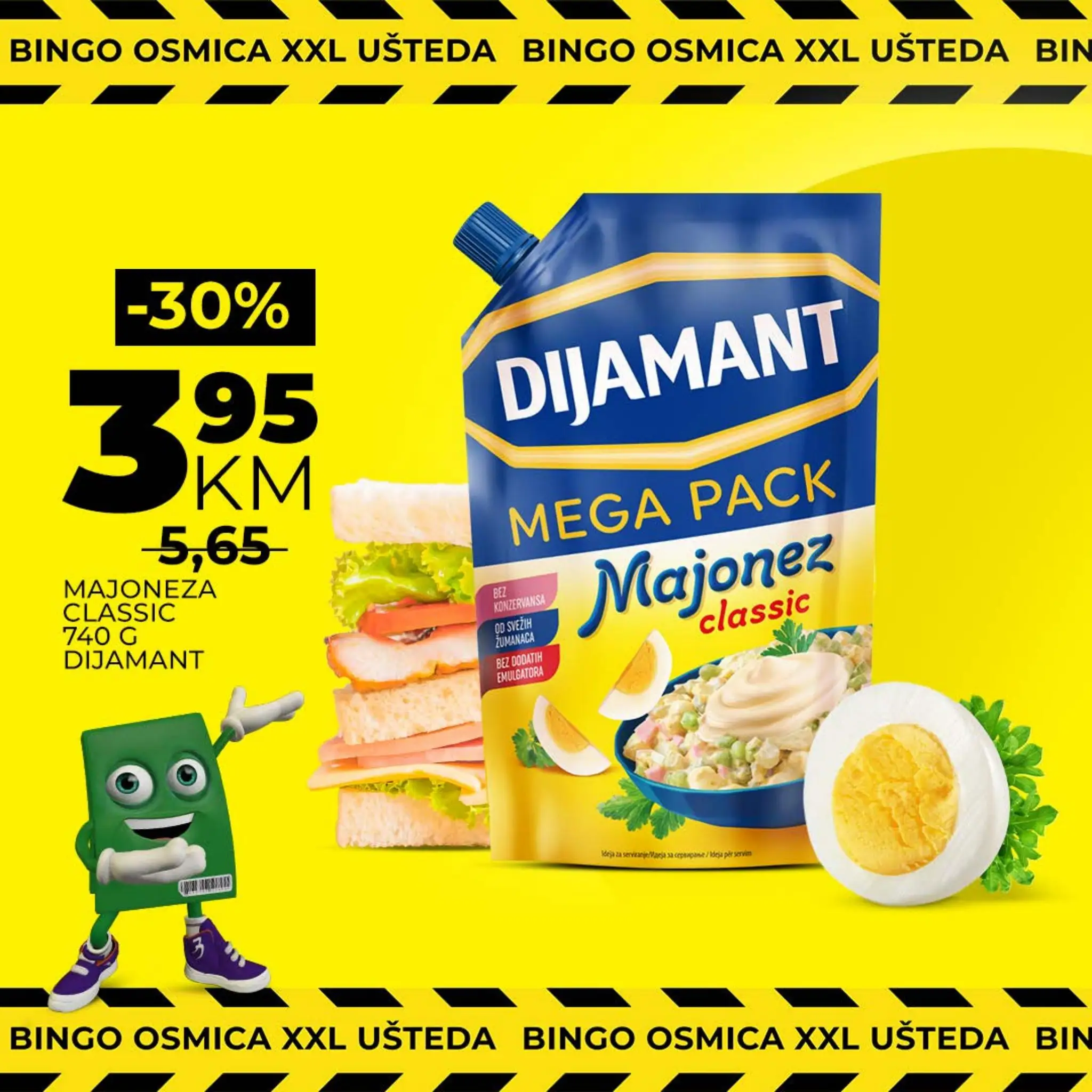 Bingo osmica – XXL ušteda 28.4-5.5.2025.