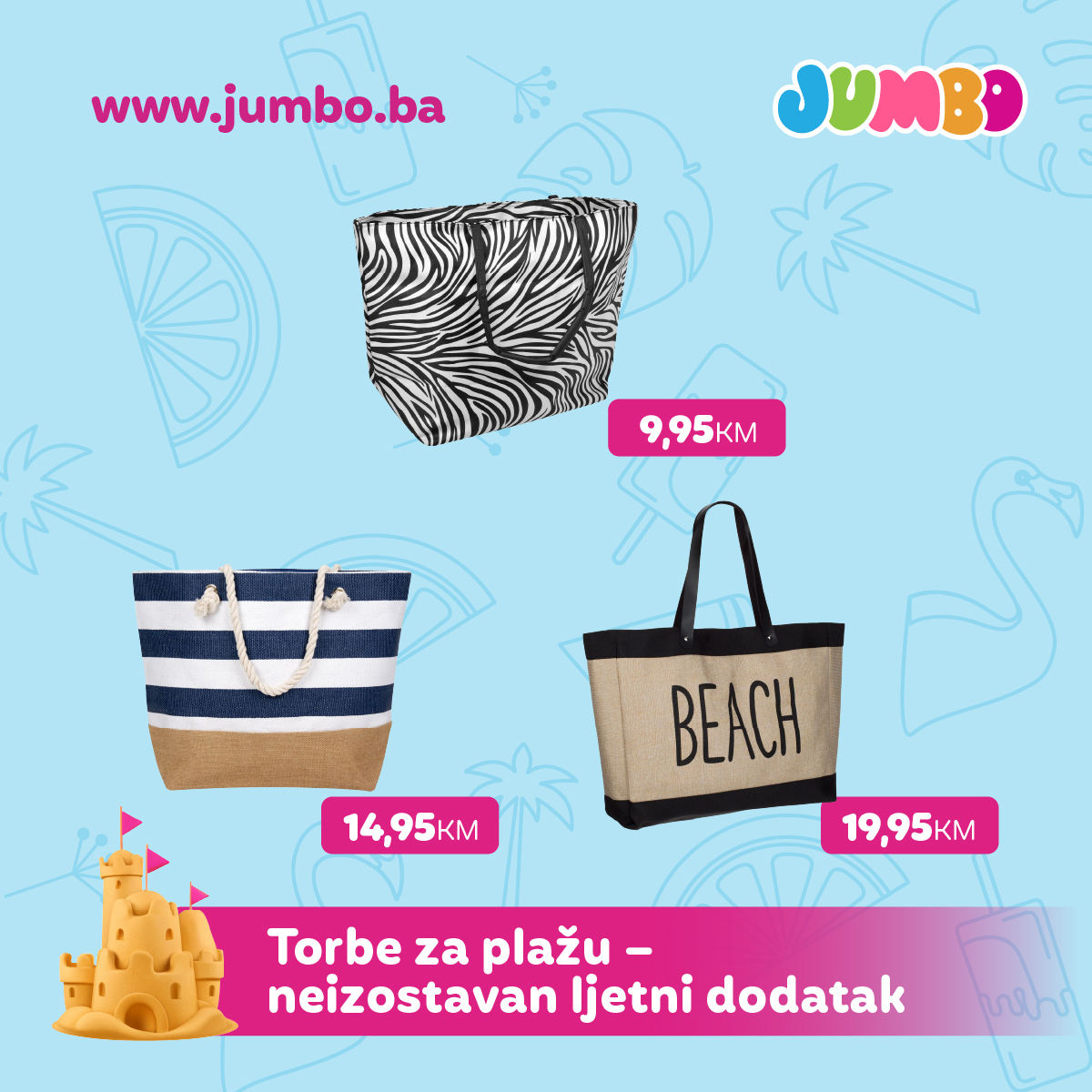 Jumbo akcija LJETNE TORBE maj 2025.