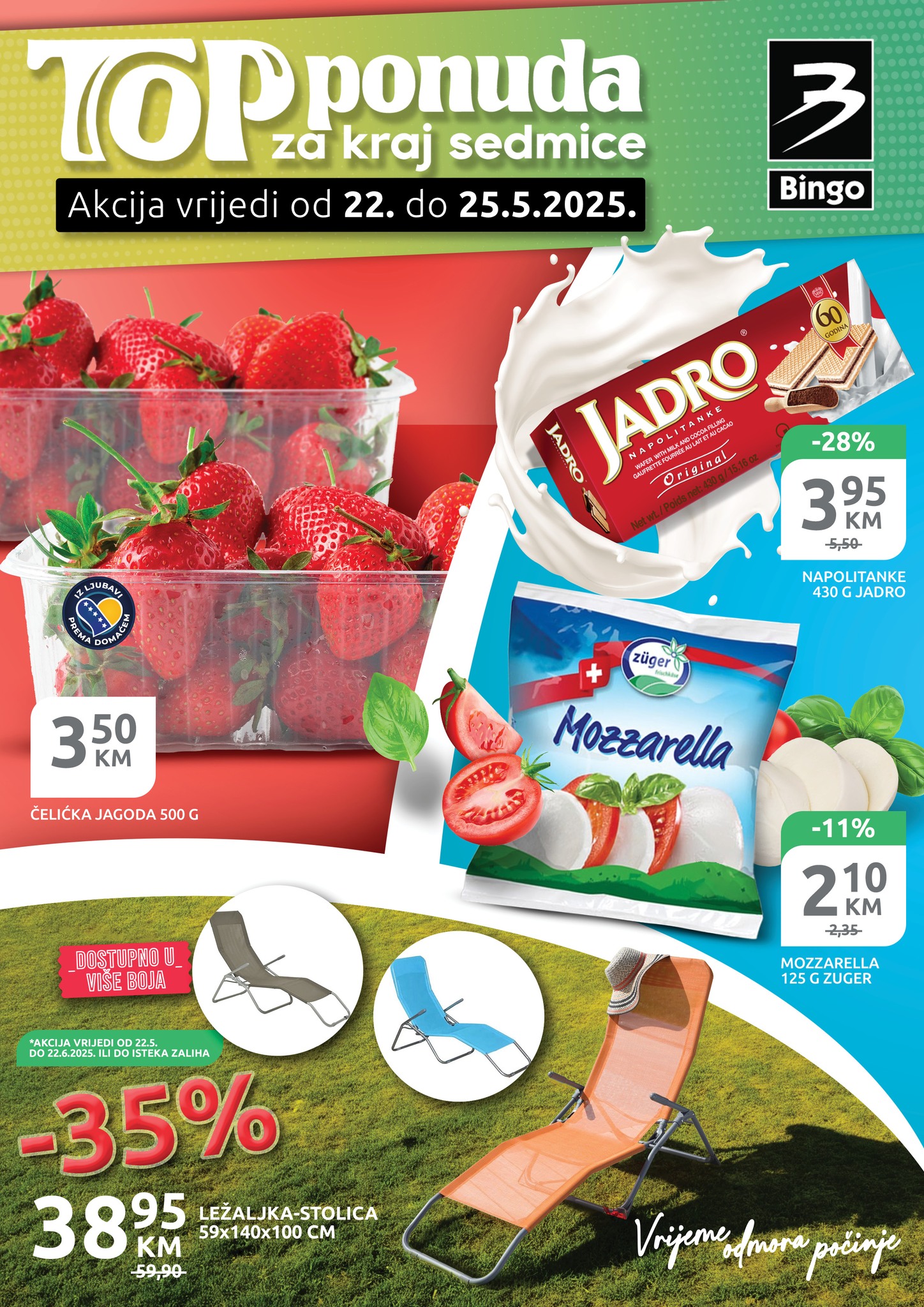 Bingo vikend akcija 22-25.5.2025.