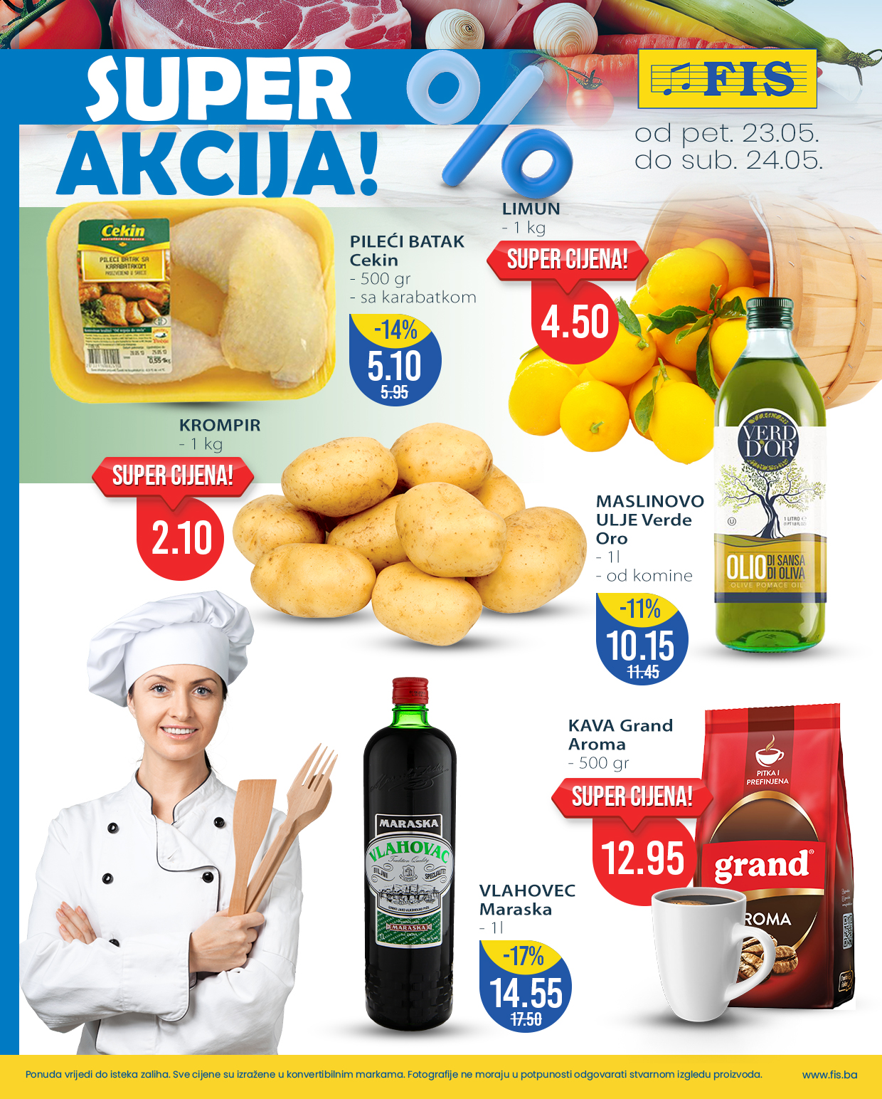 Fis vikend akcija 23-24.5.2025.