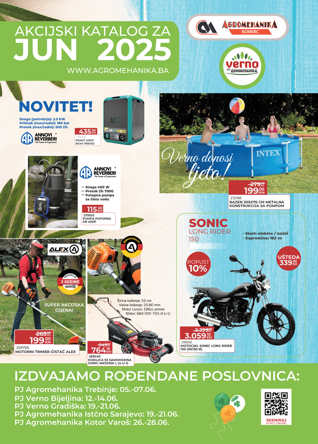 Verno by Agromehanika katalog jun 2025.