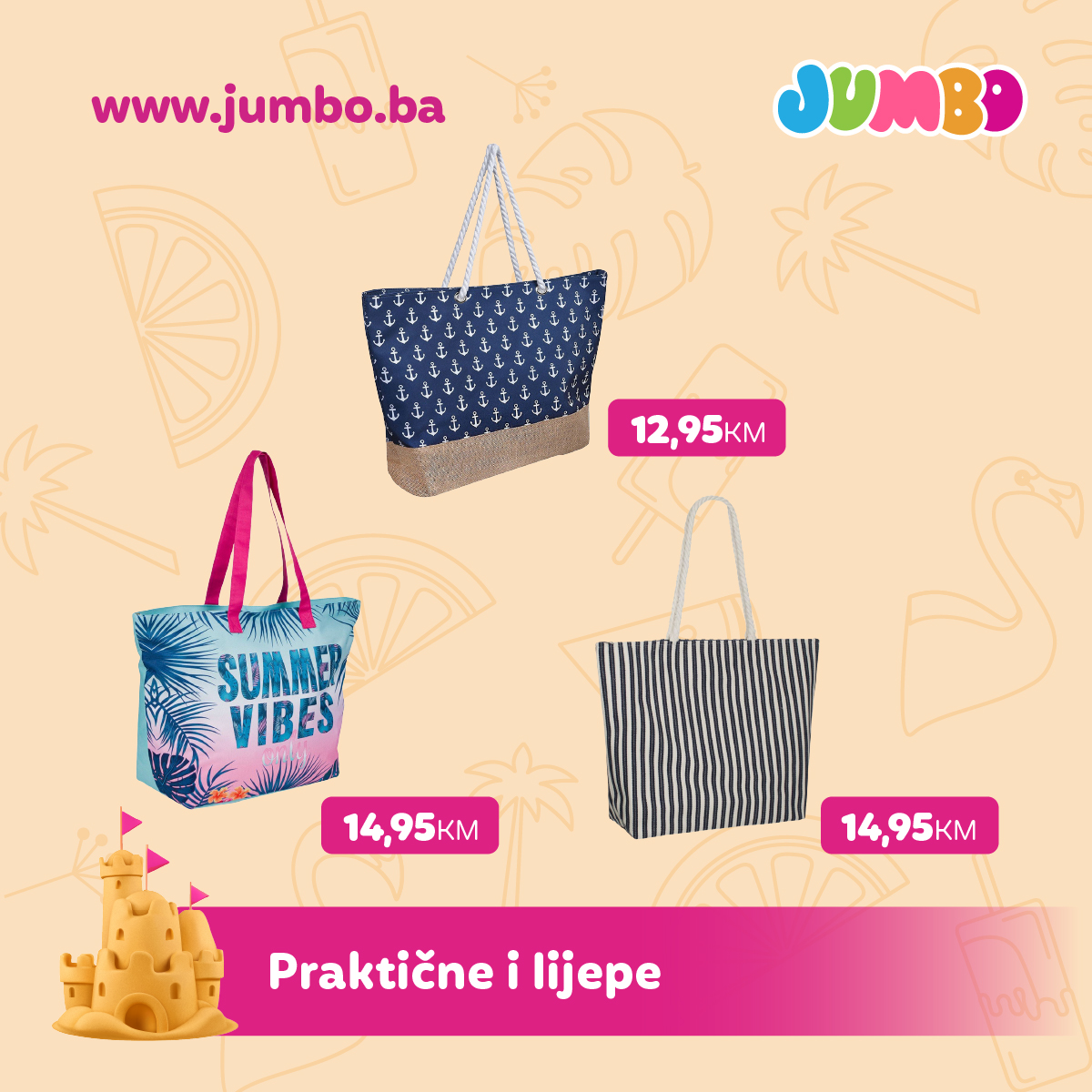 Jumbo akcija LJETNE TORBE maj 2025.