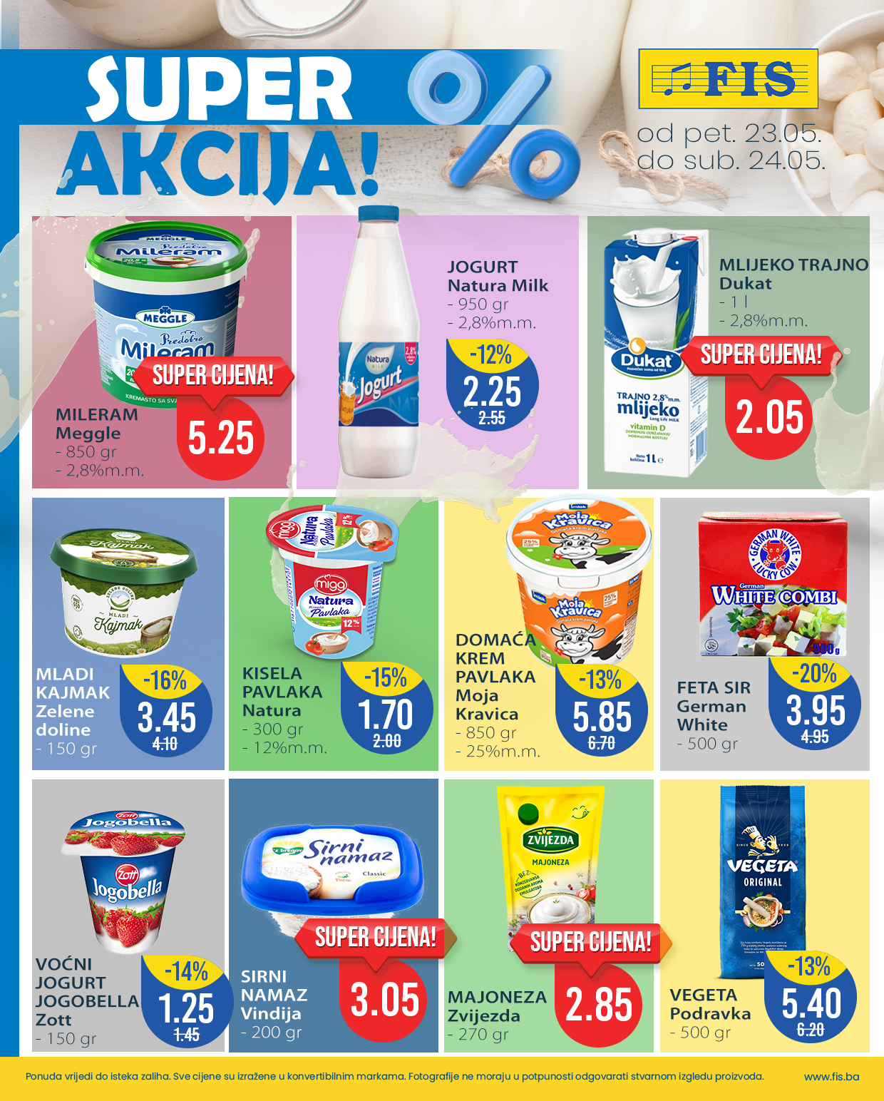Fis vikend akcija 23-24.5.2025.