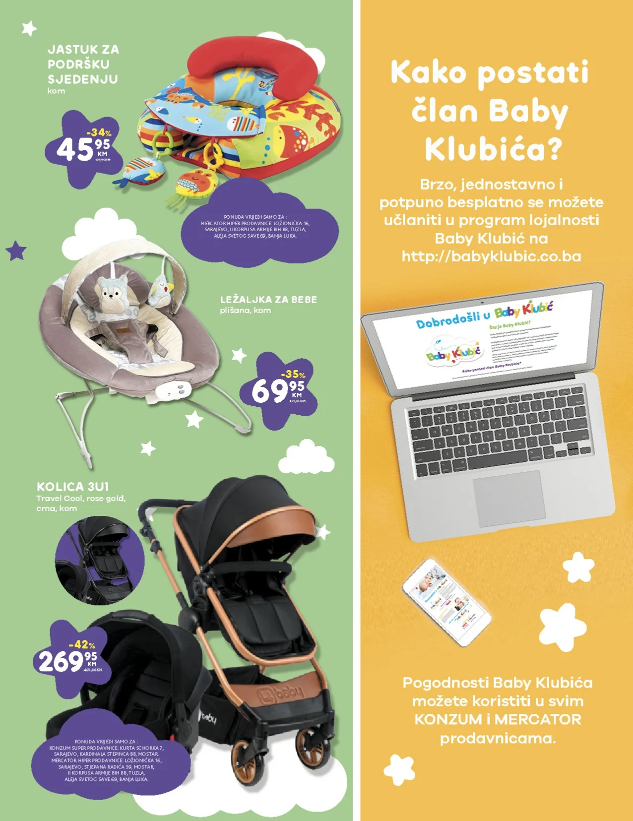Konzum BABY KLUBIĆ - akcija do 31.5.2025.