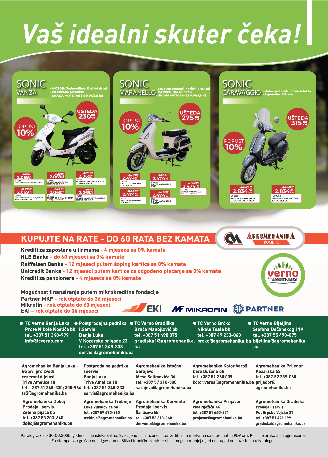 Verno by Agromehanika katalog jun 2025.