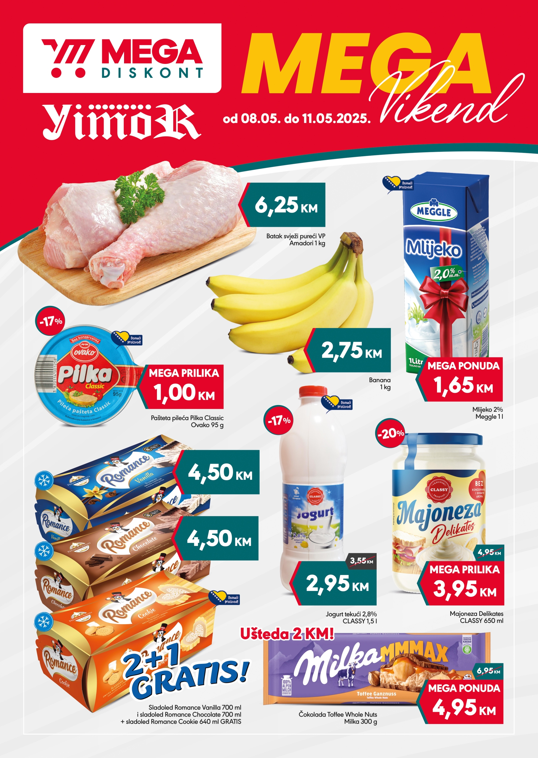 Mega Diskont vikend akcija 8-11.5.2025.