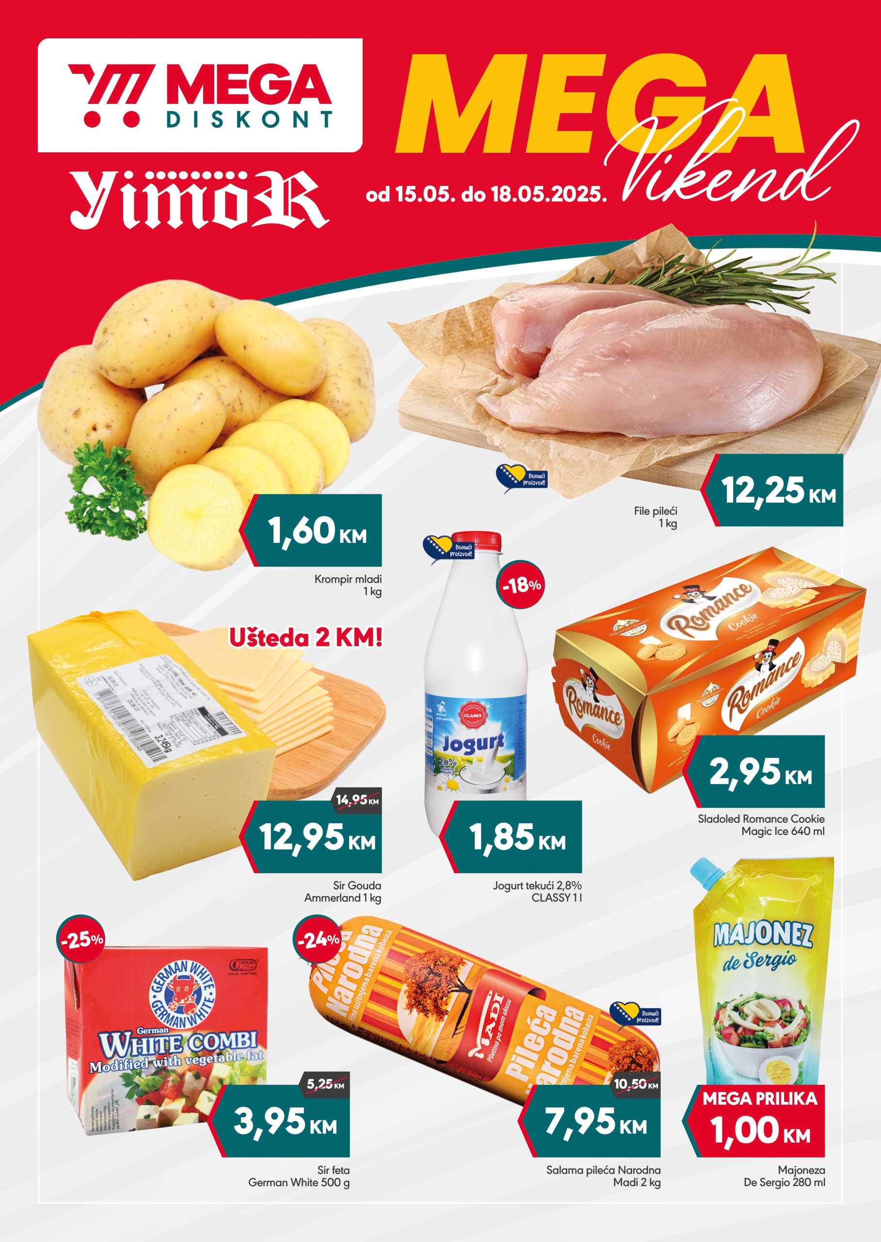 Mega Diskont vikend akcija 15-18.5.2025.