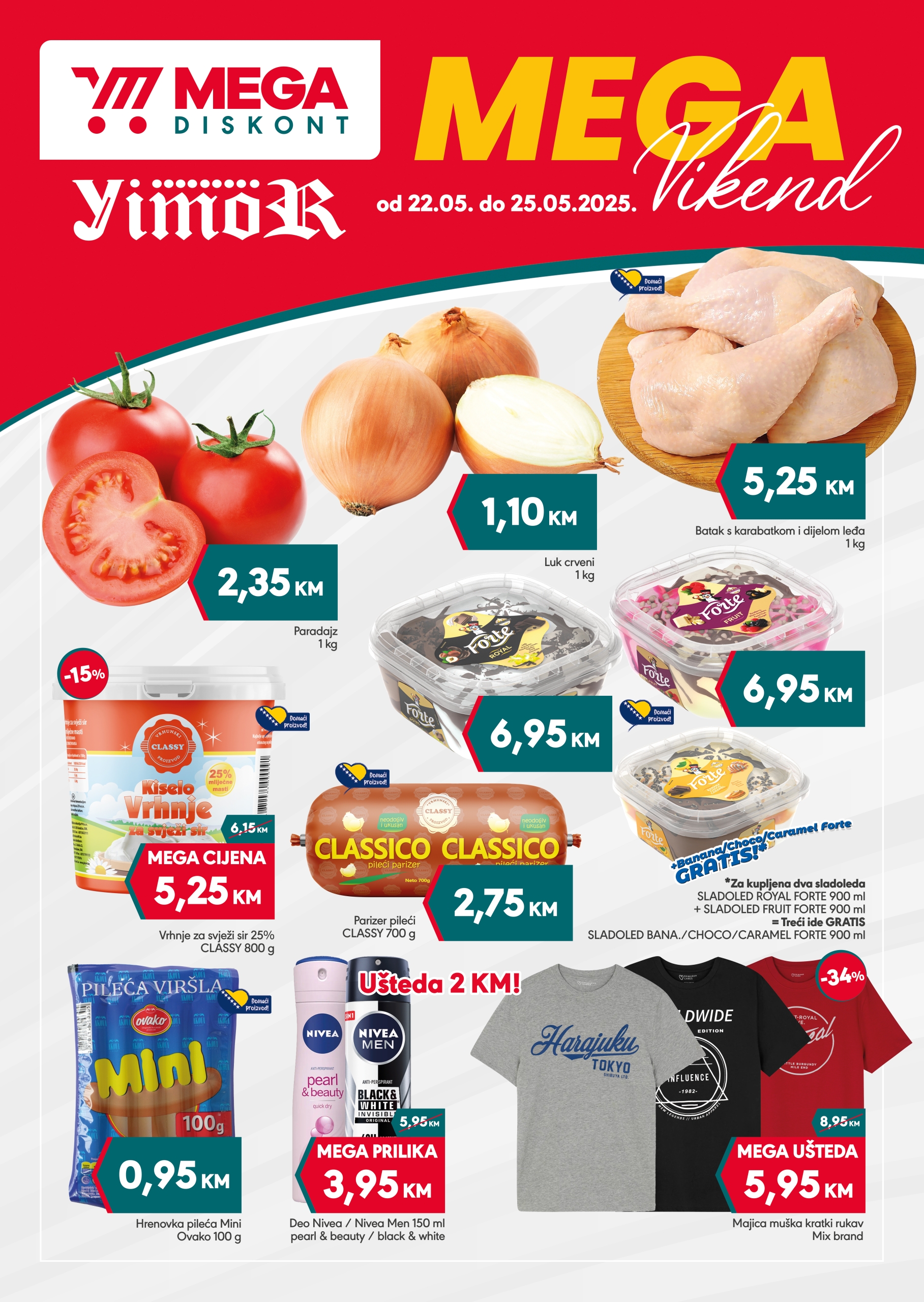 Mega Diskont vikend akcija 22-25.5.2025.