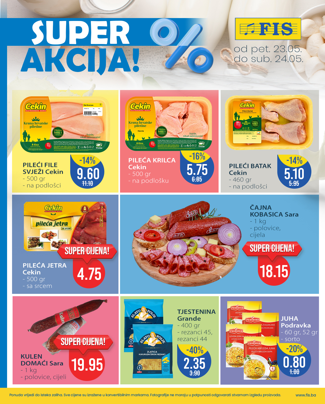 Fis vikend akcija 23-24.5.2025.