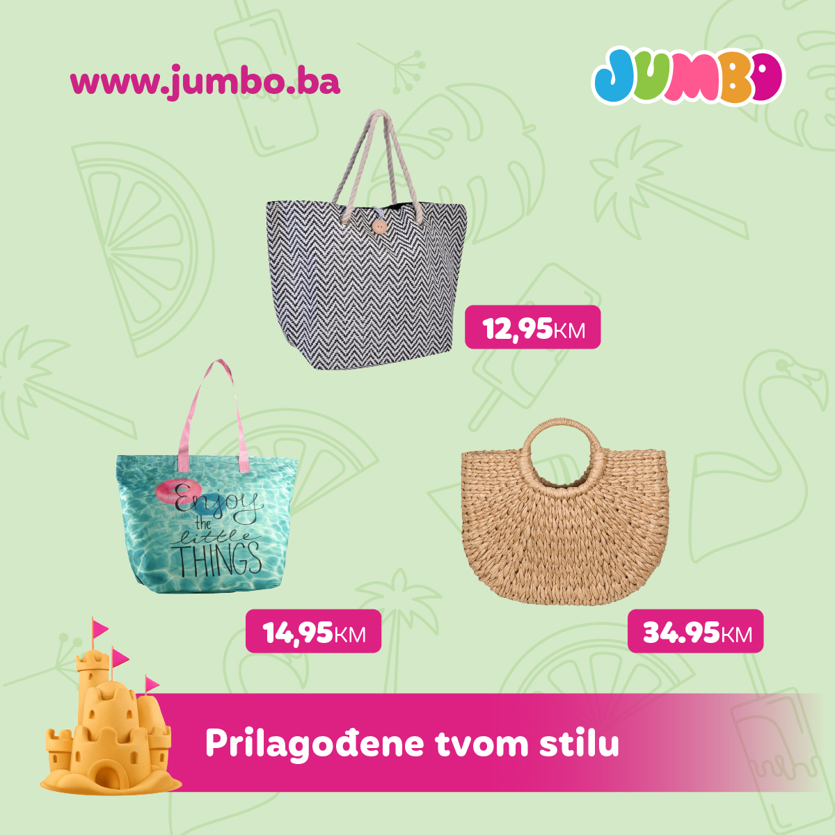 Jumbo akcija LJETNE TORBE maj 2025.