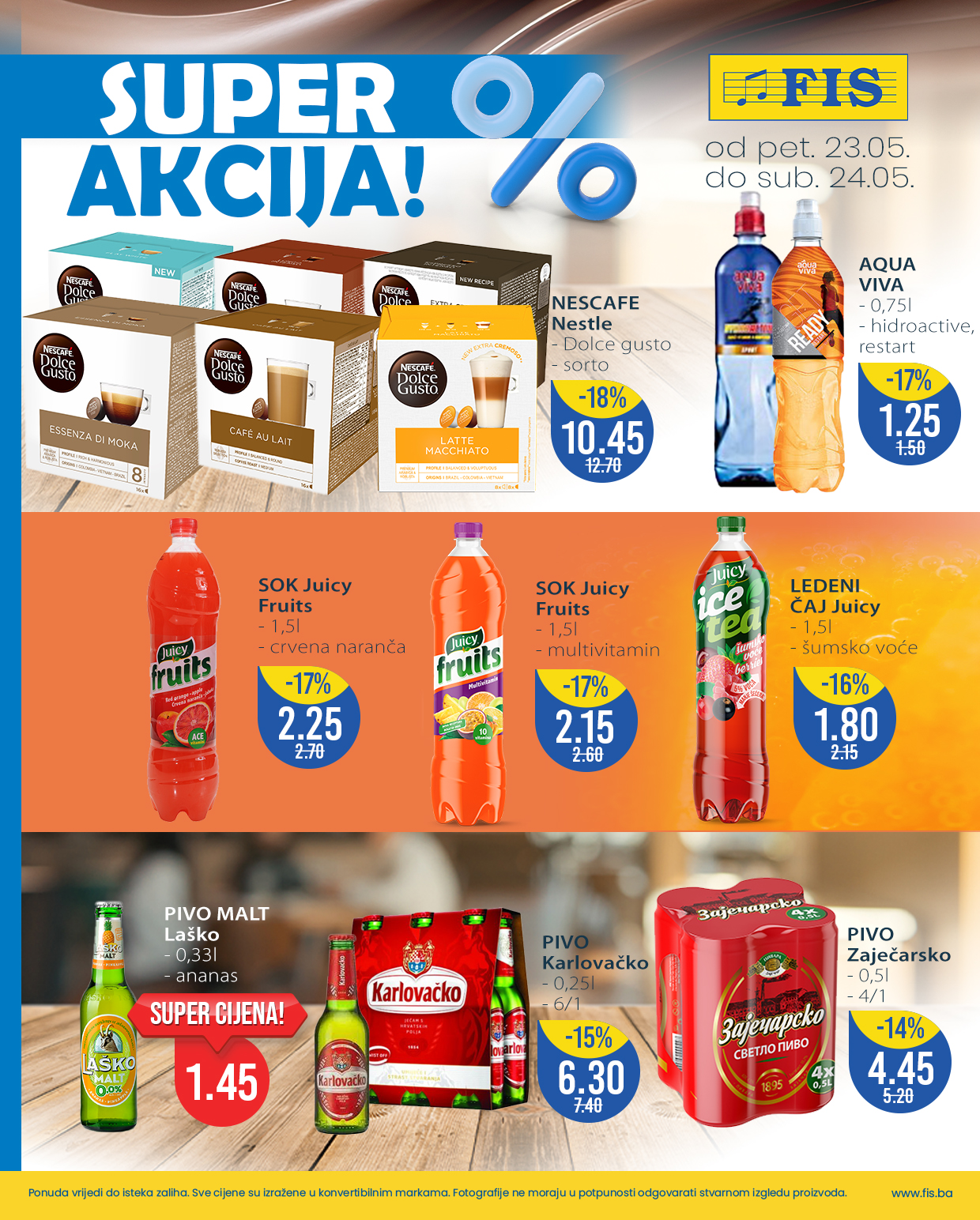 Fis vikend akcija 23-24.5.2025.