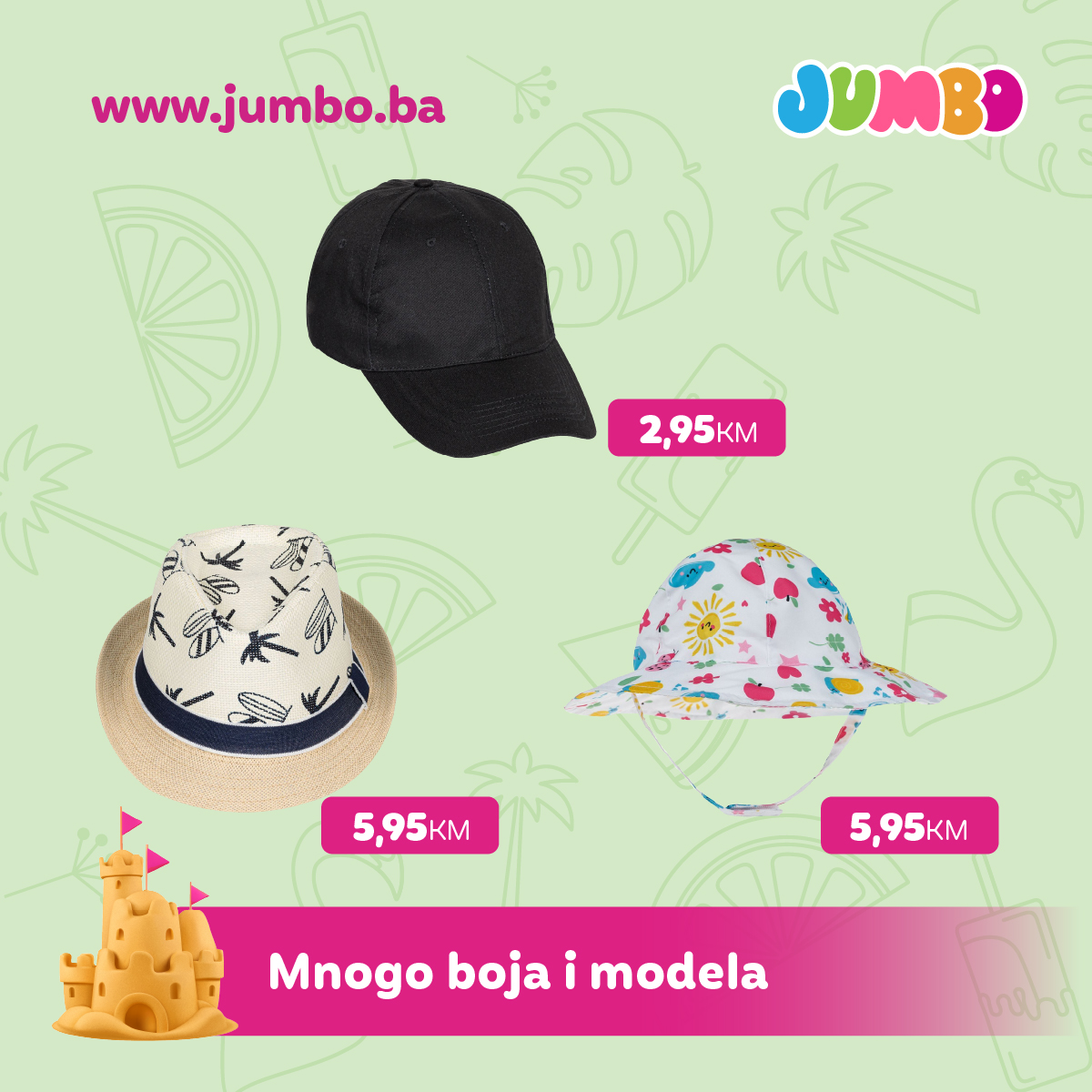 Jumbo akcija ŠEŠIRI maj 2025.