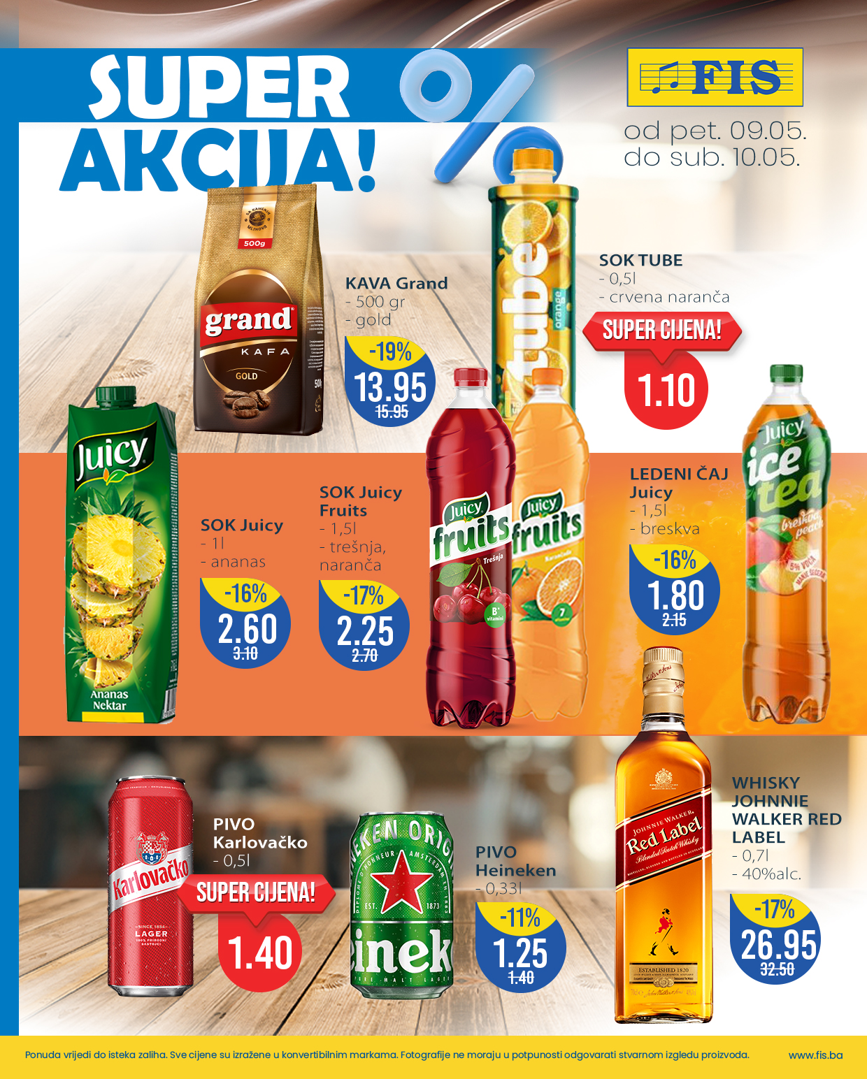 Fis vikend akcija 9-10.5.2025.