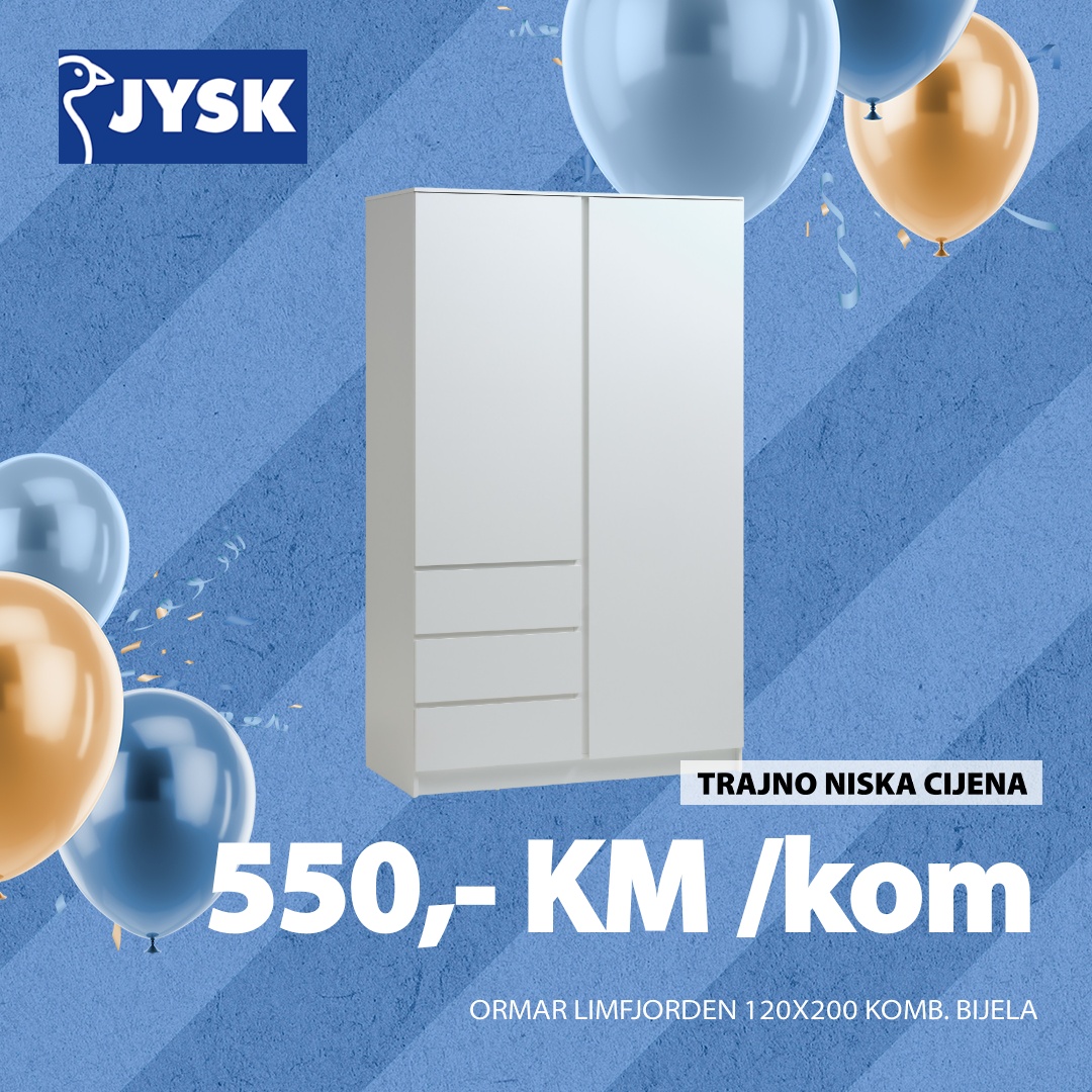 Jysk TOP SNIŽENJE – akcija do 6.5.2025.