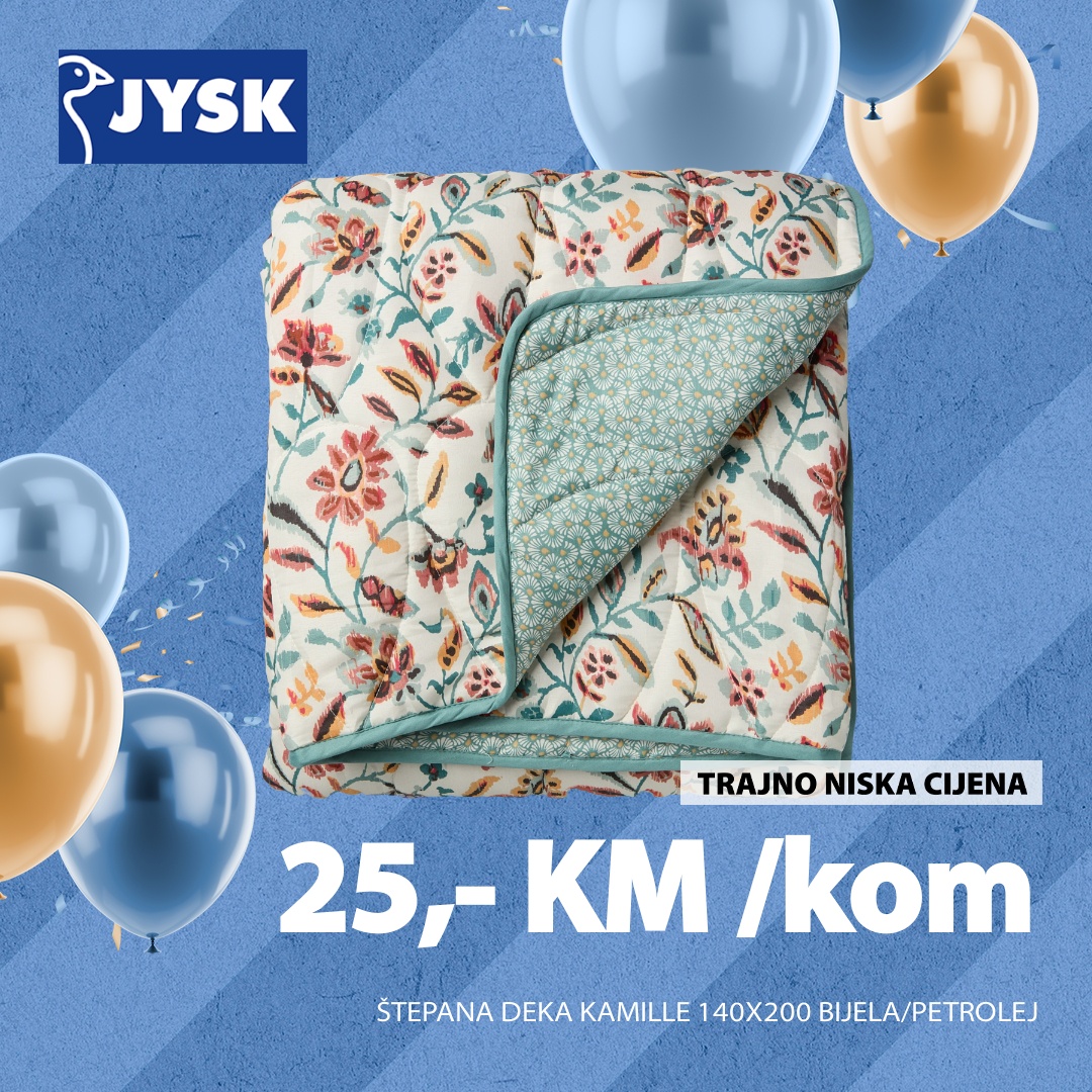 Jysk TOP SNIŽENJE – akcija do 6.5.2025.
