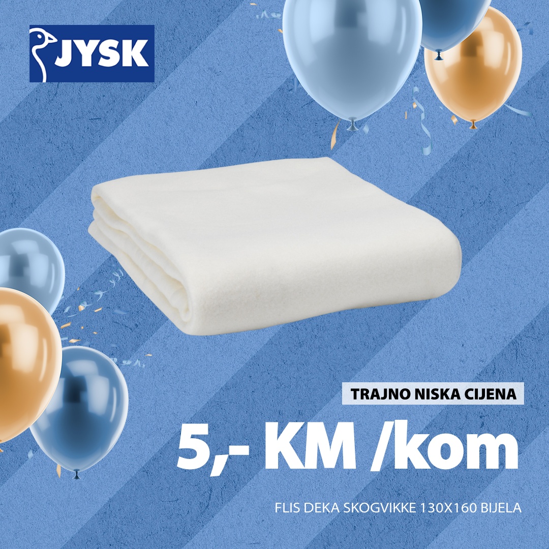 Jysk TOP SNIŽENJE – akcija do 6.5.2025.