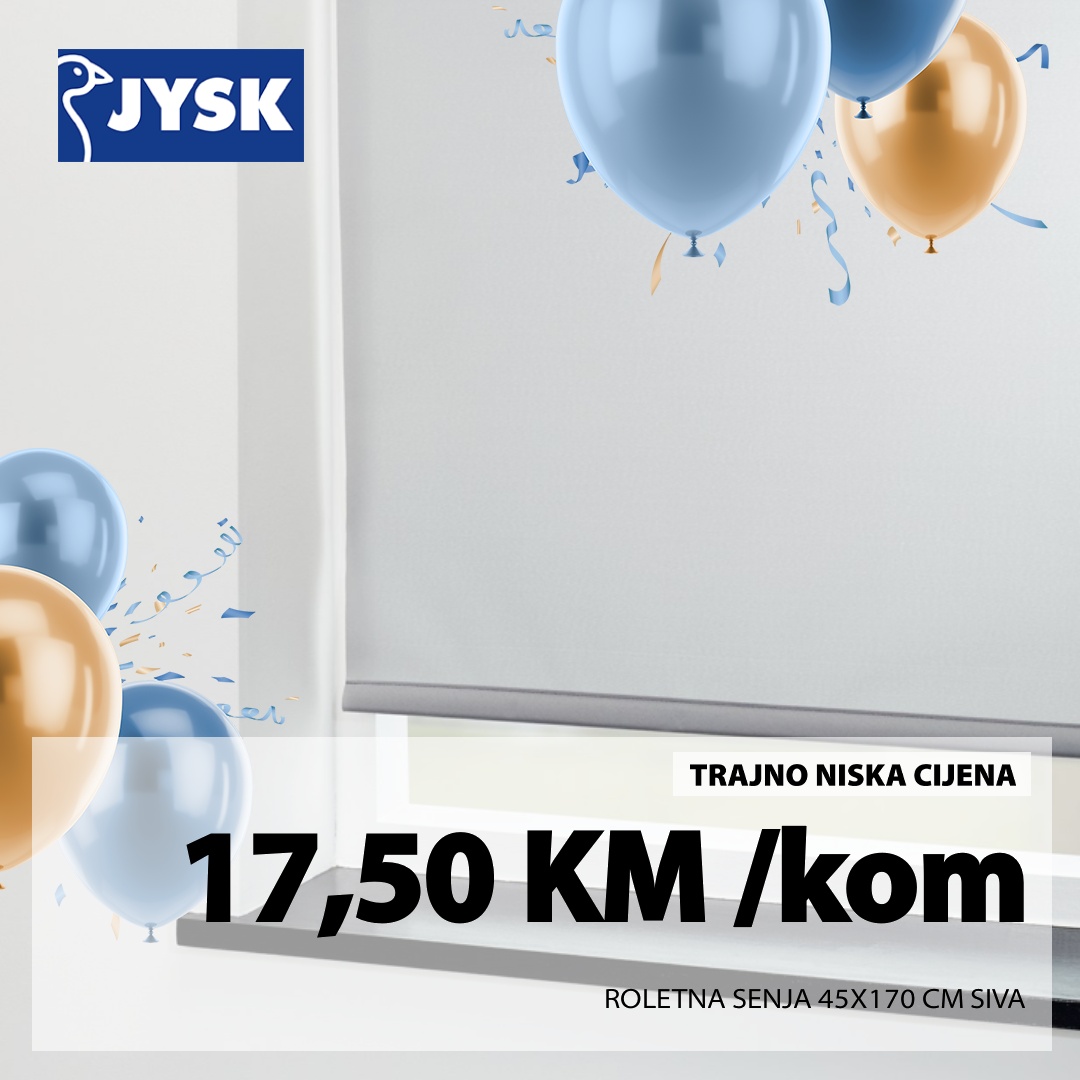 Jysk TOP SNIŽENJE – akcija do 6.5.2025.