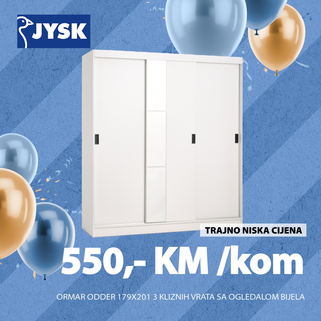 Jysk TOP SNIŽENJE – akcija do 6.5.2025.